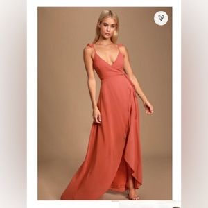 Rose Colored Spring Dress